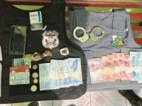 01/06/2017 - Homem é preso com bombom de maconha em Novo Santo Antônio